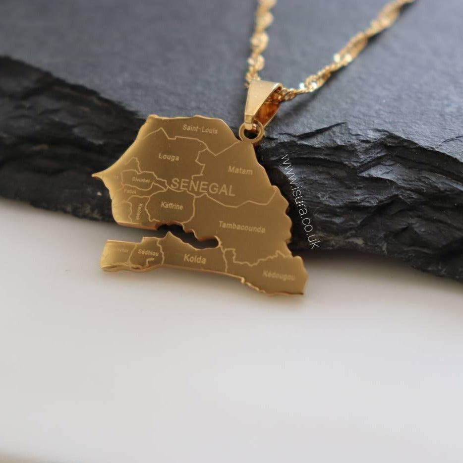 Senegal City Pendant - Iṣura