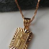 Cross Medallion Pendant - Iṣura