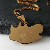 South Africa Flag Pendant - Iṣura