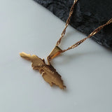 St Thomas VI Map Pendant - Iṣura