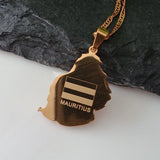 Mauritius Flag Pendant - Iṣura