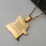 Angola Flag Pendant - Iṣura