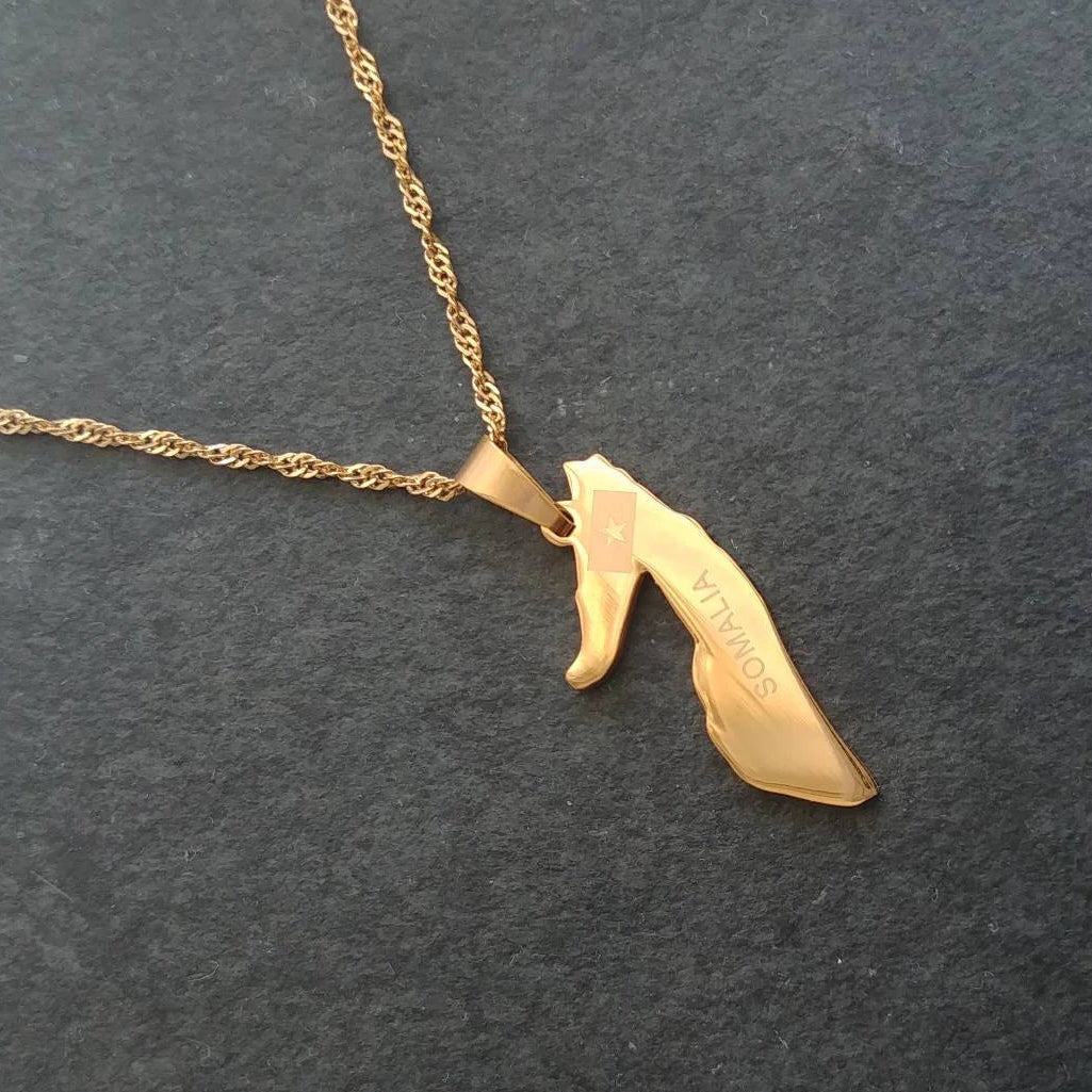 Somalia Flag Pendant - Iṣura