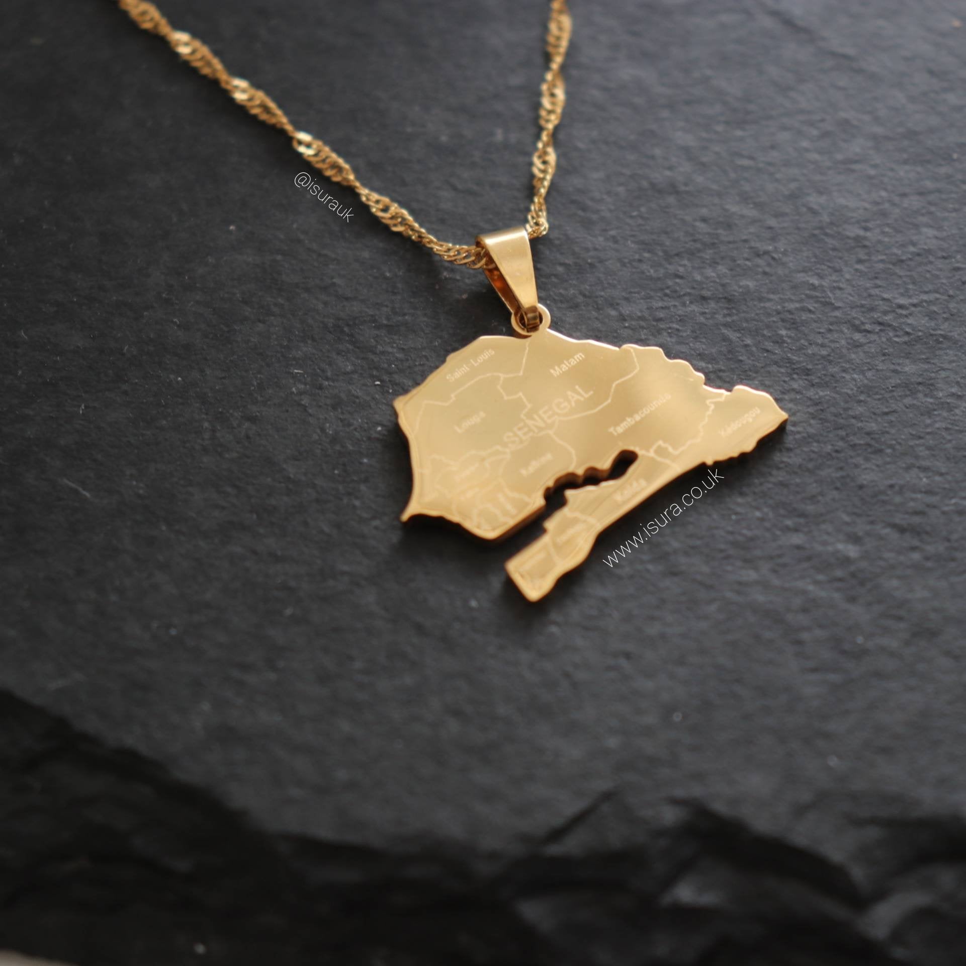 Senegal City Pendant - Iṣura